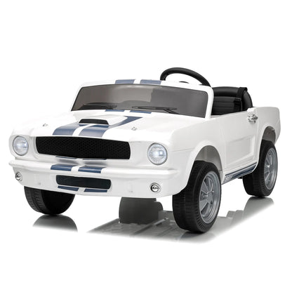 24V Electric Car for Kids, Battery Powered Ride on Toy with Remote Control, Safety Belt, 2 Speeds, LED Lights, Kids Electric Vehicle for Christmas Birthday New Year Gifts
