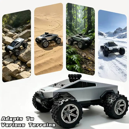 Remote Control Pickup Truck, Hobby Grade, Rechargeable Battery & Light and Loadspace, for Adults and Boys，Diecast Metal Truck Hobby plus Decor Birthday Gift