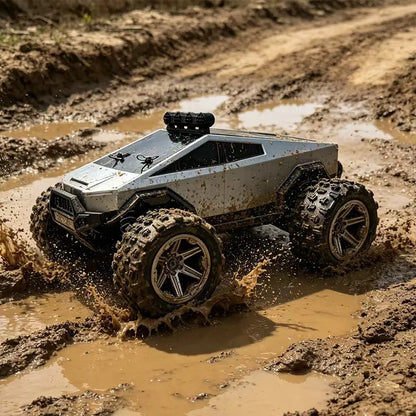 Remote Control Pickup Truck, Hobby Grade, Rechargeable Battery & Light and Loadspace, for Adults and Boys，Diecast Metal Truck Hobby plus Decor Birthday Gift